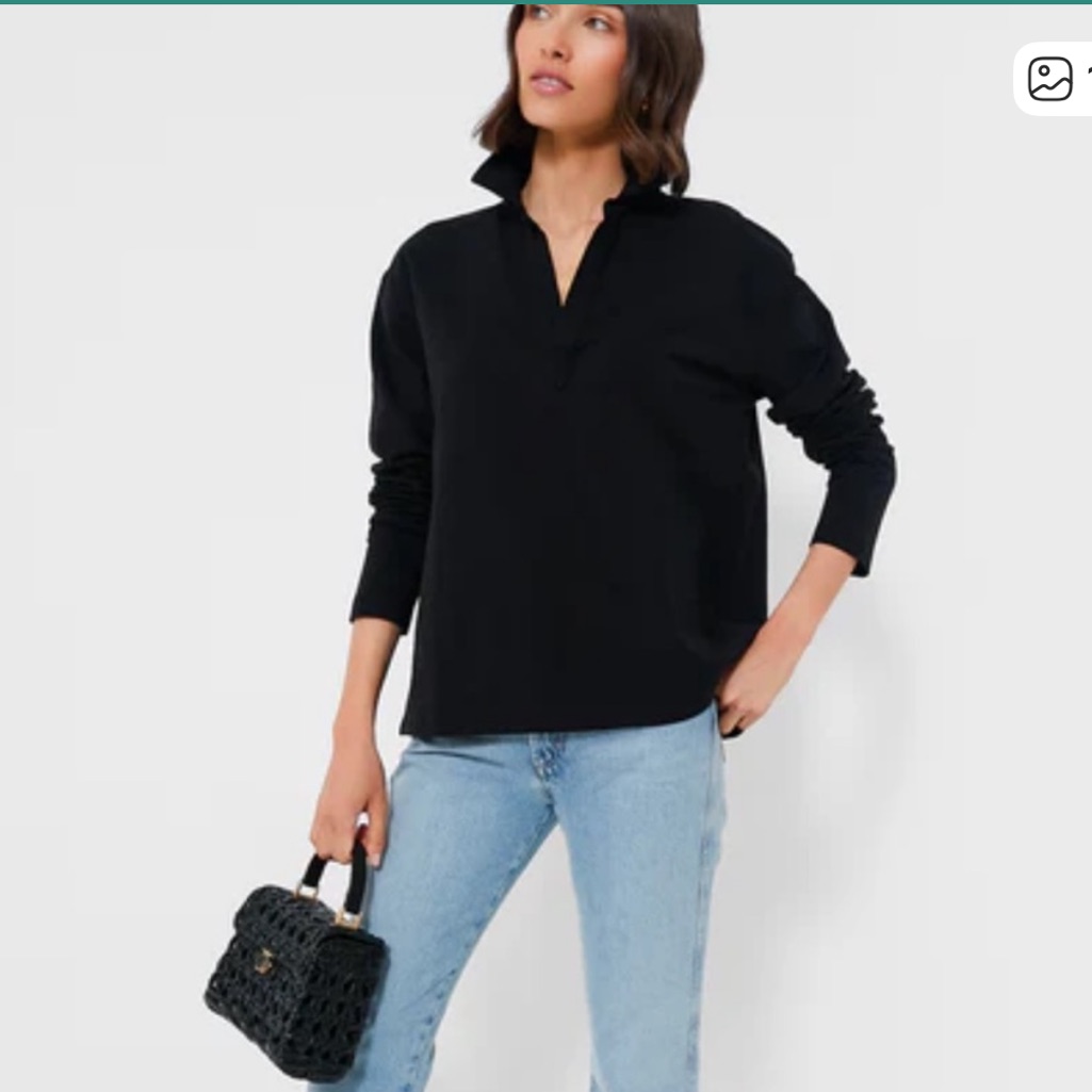 Tuckernuck Pomander Place Polo Sweatshirt